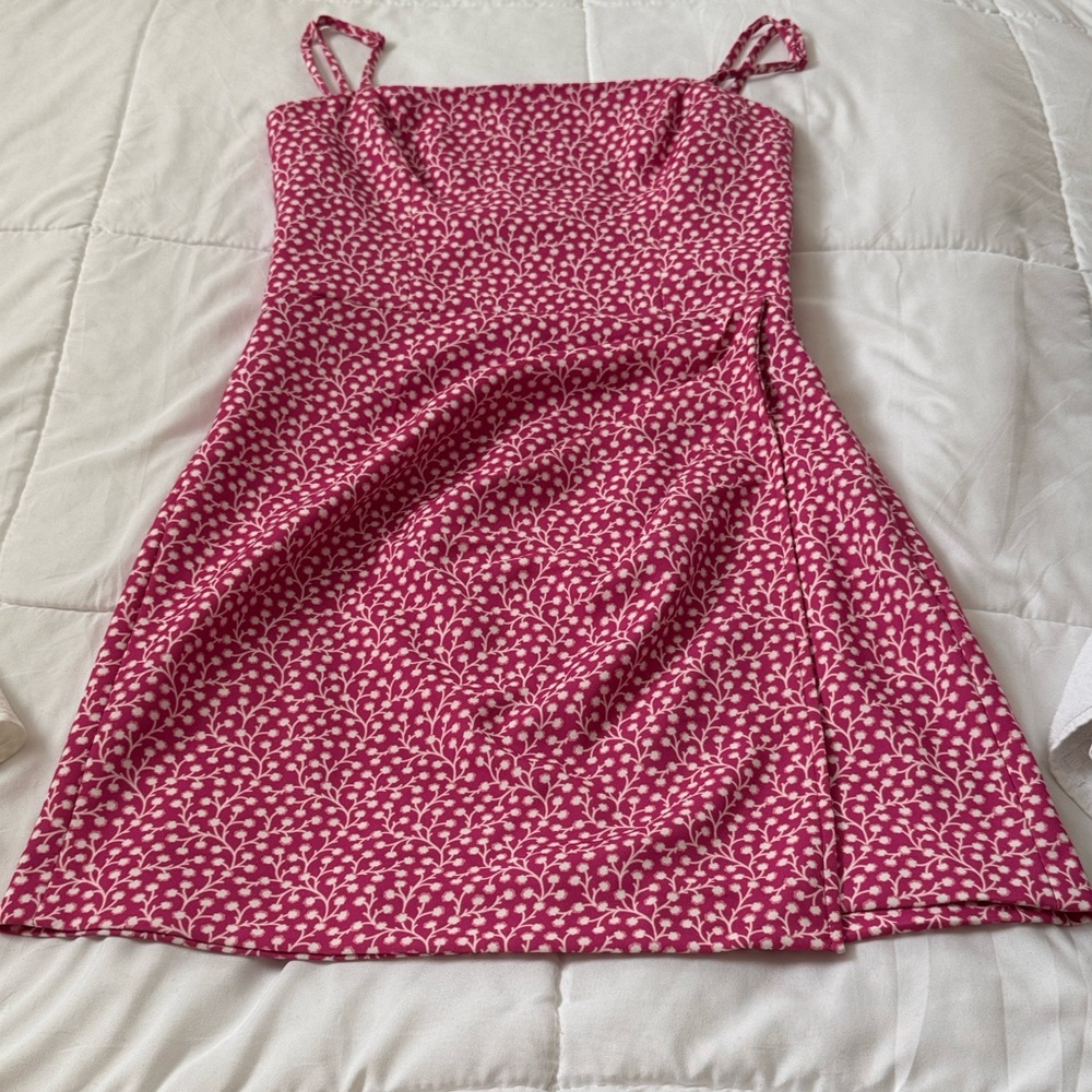 French Connection Pink Dress - Small - Picture 4 of 4